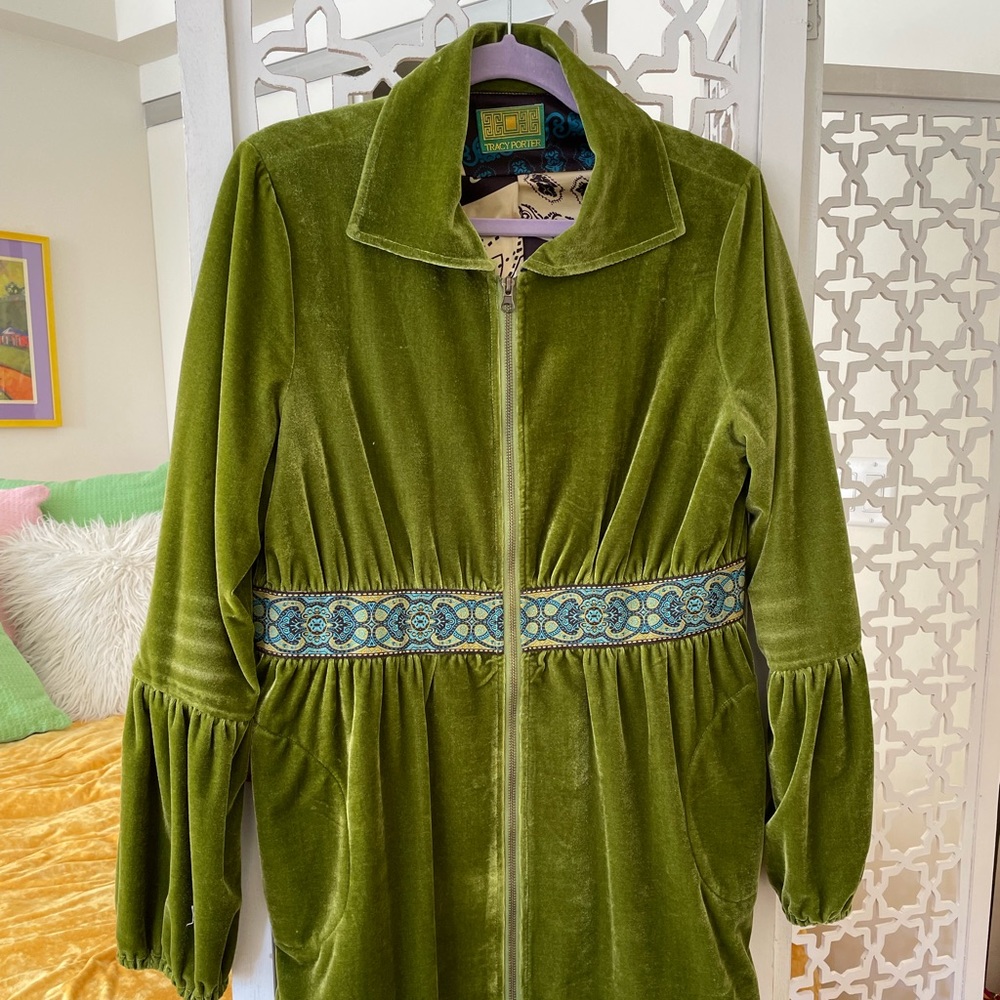 Tracy Porter velvet jacket